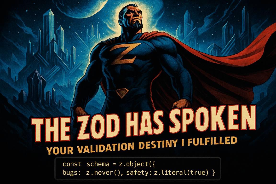 Zod has spoken